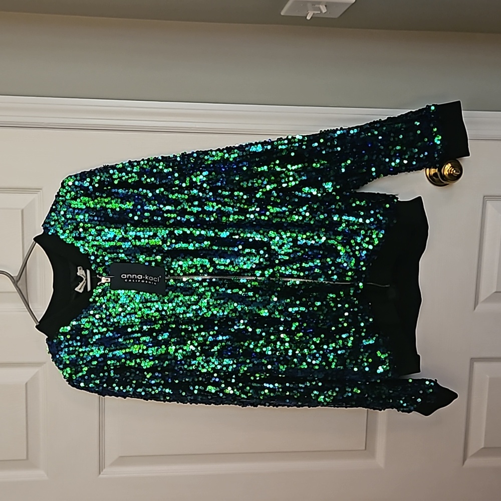 Sequin jacket